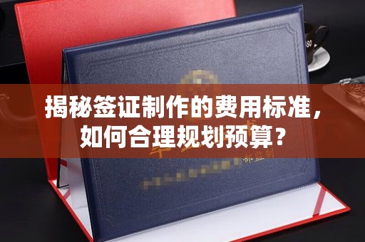 陈巴尔虎旗揭秘签证制作的费用标准，如何合理规划预算？