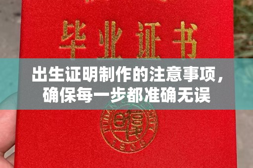 陈巴尔虎旗出生证明制作的注意事项，确保每一步都准确无误
