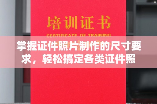 陈巴尔虎旗掌握证件照片制作的尺寸要求，轻松搞定各类证件照