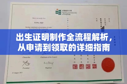 陈巴尔虎旗出生证明制作全流程解析，从申请到领取的详细指南